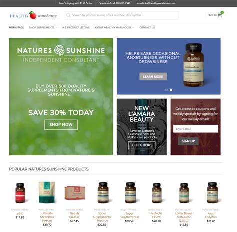 Healthy warehouse - Shop at Thrive Market. Credit: Thrive Market. Pros. Also the best organic online health food store. Huge assortment of high-quality health foods. Variety of products including food, household ...